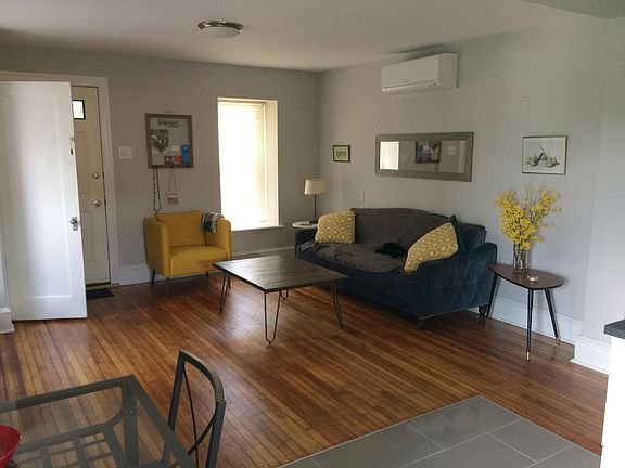 Living Room: Highly efficient ductless Heat/AC