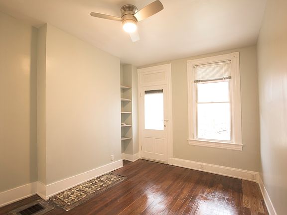 Bedroom with walk-in closet