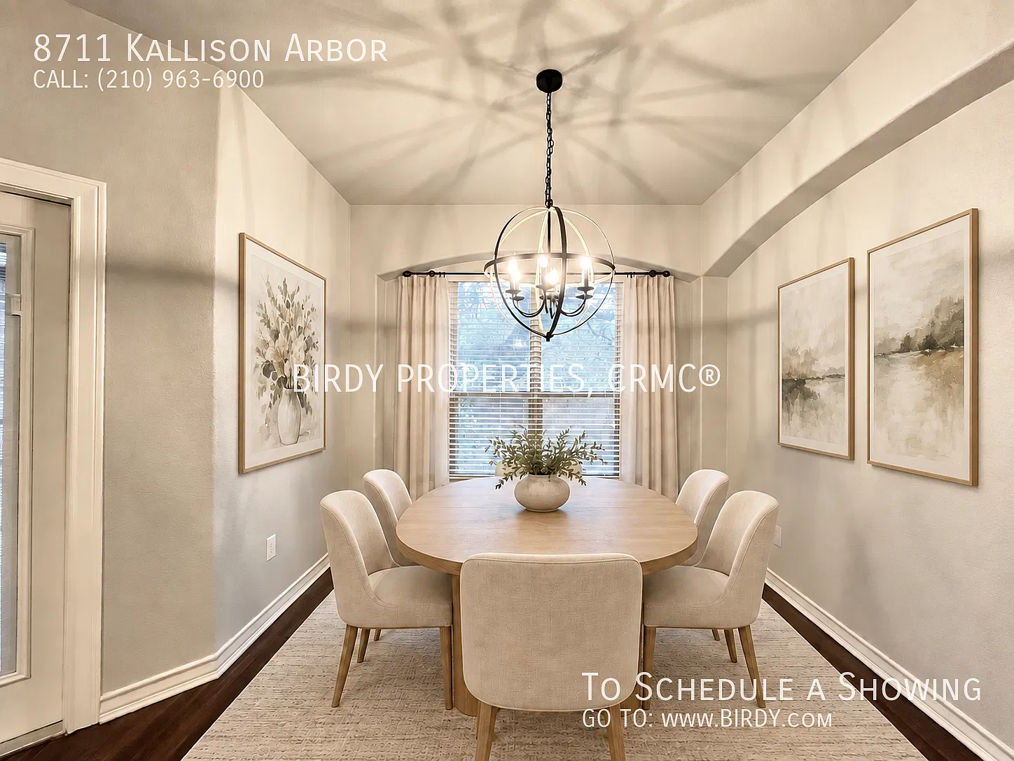 "Spacious 4-Bedroom Oasis with Granite Countertops & Cozy Fireplace at 8711 Kallison Arbor!" — Photo 3