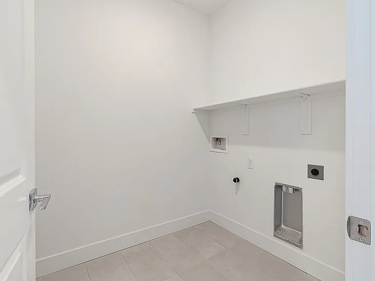 laundry room, upstairs