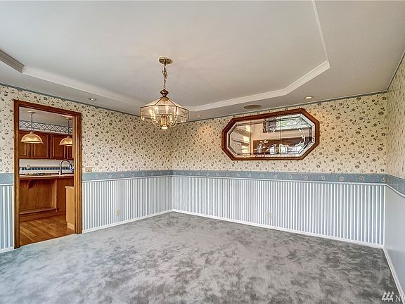 Have your formal meals in the lovely dining room. 
