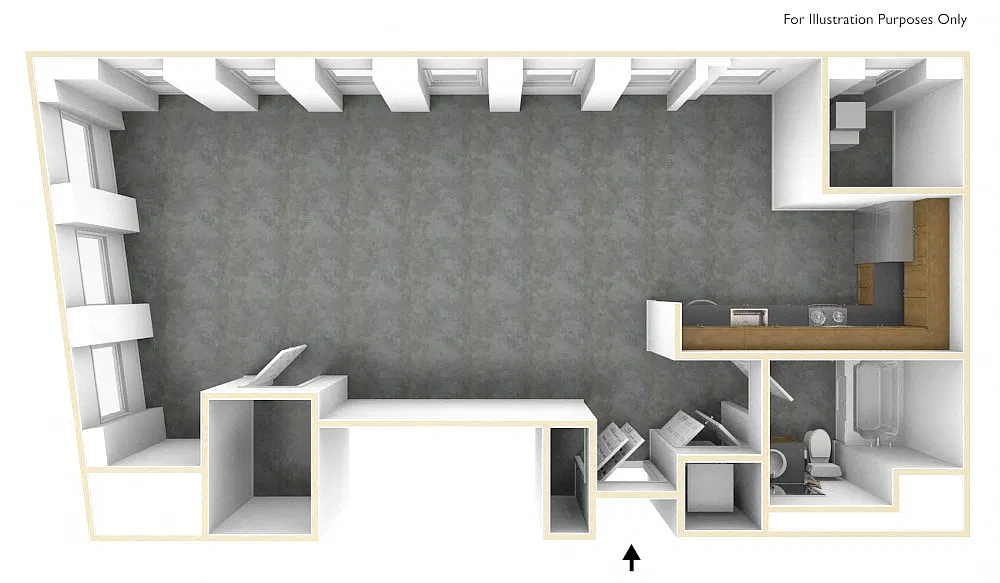 Floor plan Loft