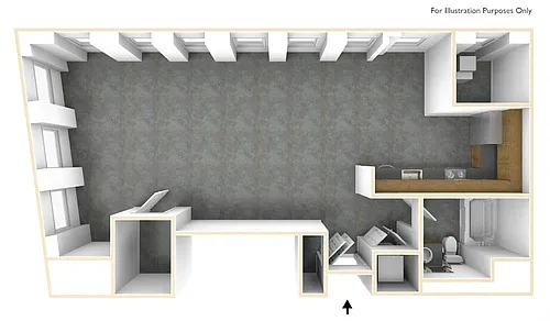 Floor plan Loft
