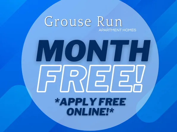 Grouse Run Apartments - MONTH FREE! APPLY FREE!