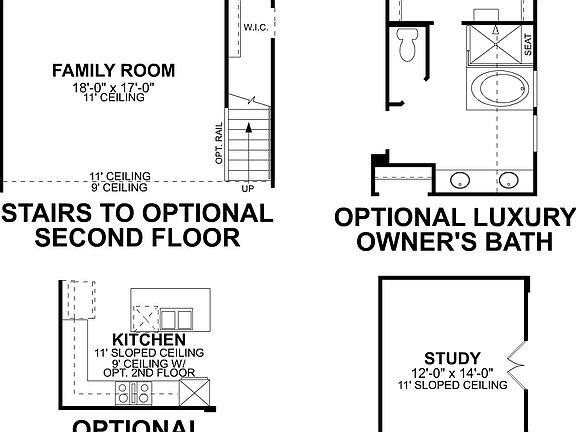 Brazos First Floor Options