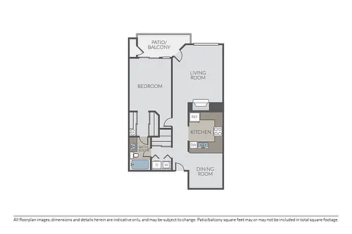 Floor plan Plan 1A