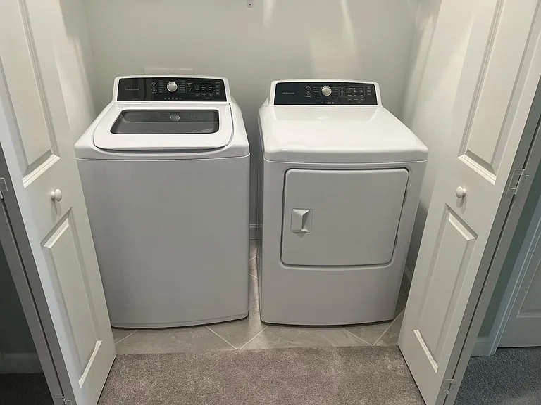 In-unit washer and dryer