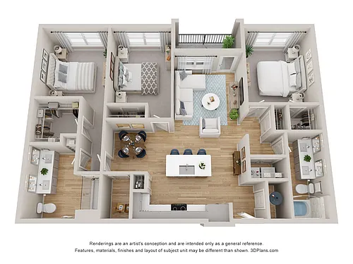 Floor plan C1