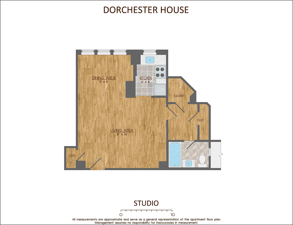 Floor plan Studio Small
