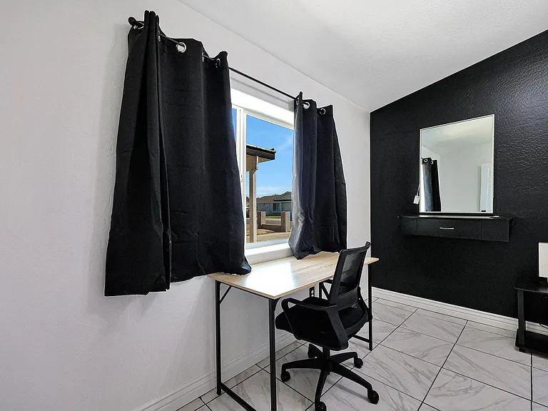 Work desk and Window