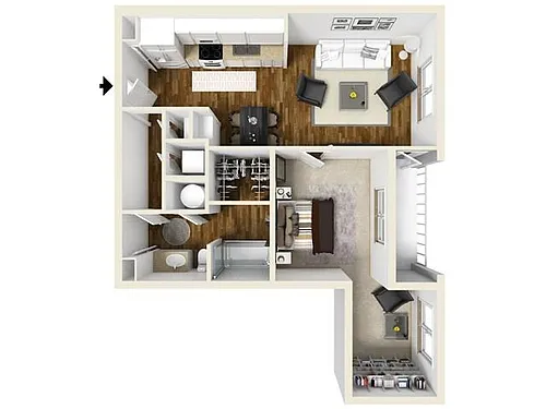 Floor plan The Nash