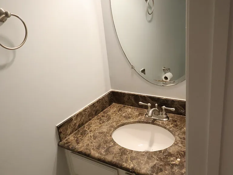 Half bath for guests.