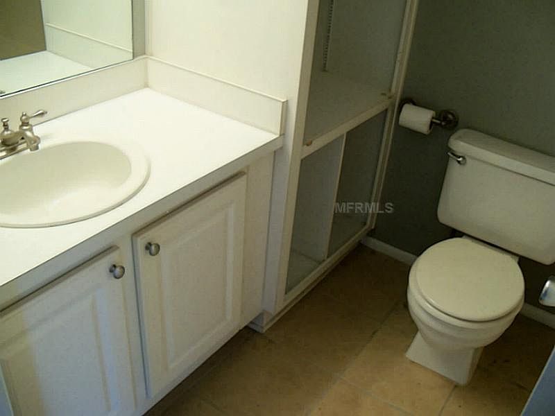 One bathroom