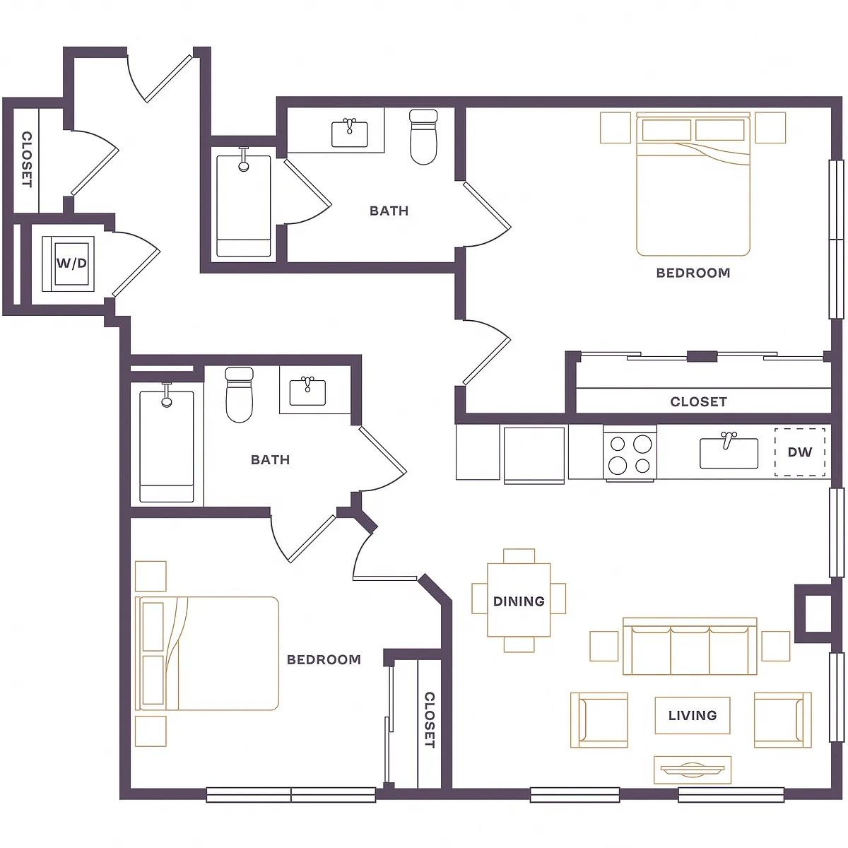Floor plan B8