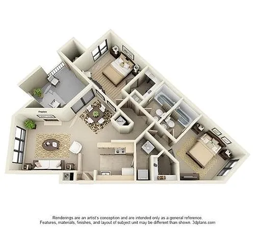 Floor plan B2
