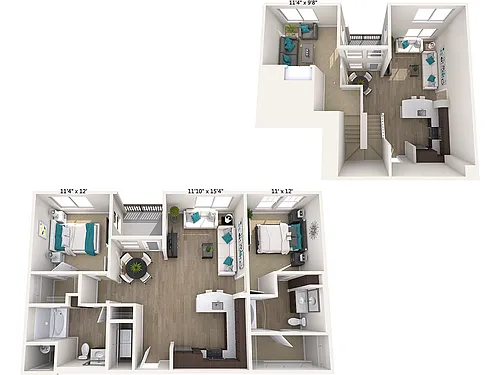 Floor plan B21L