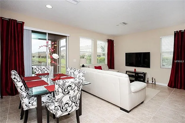 Dining & Living areas