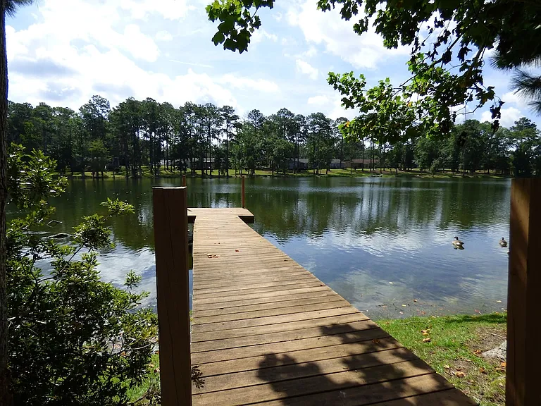 View from your dock. Fish, catch the sunset or watch the wildlife.