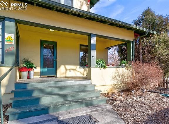 The lovely Victorian porch is large enough for a romantic picnic or sipping lemonade on a warm summer afternoon.