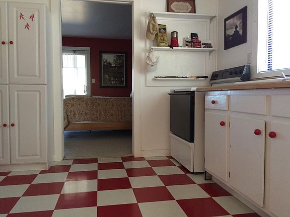kitchen looking into bedroom