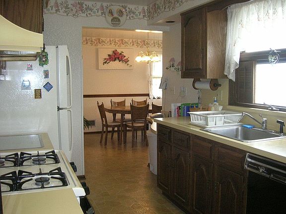 kitchen with work area