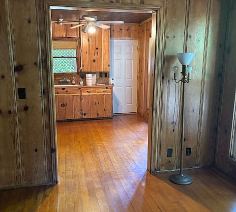 Living room to kitchen