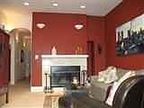 Living room w/ firelplace