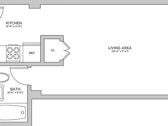 2nd image of 160 W 71st St APT 16J