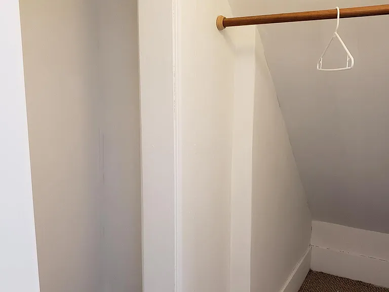 Big Walk-In master closet AND a second 5' closet with folding doors. No lack of storage in this unit!