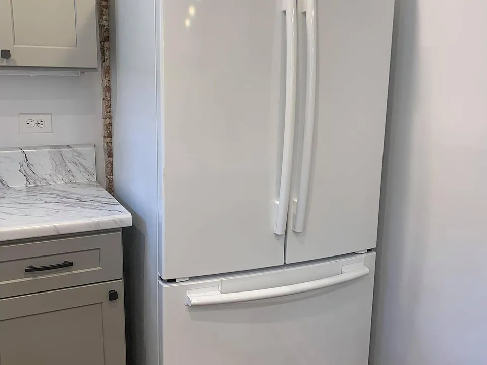 French-door style refrigerator
