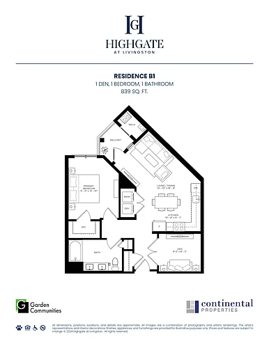 Floor plan B1