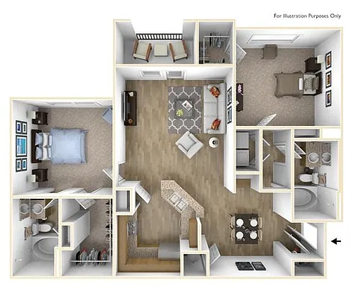 Floor plan B1