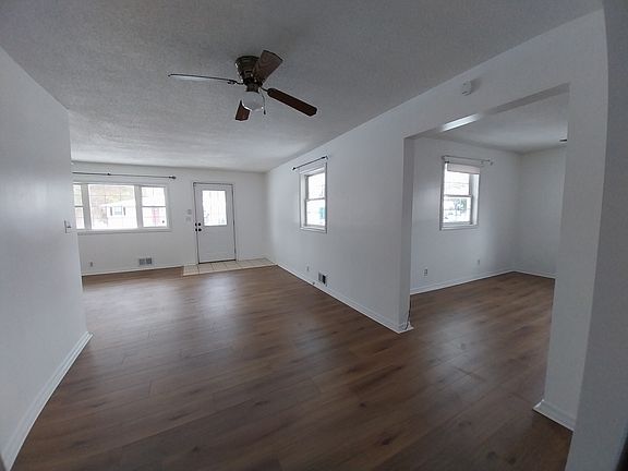Living Room and Dining room to the right