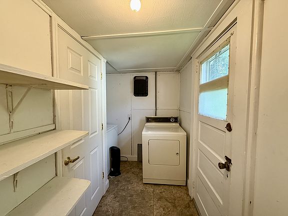 Laundry and Storage Area