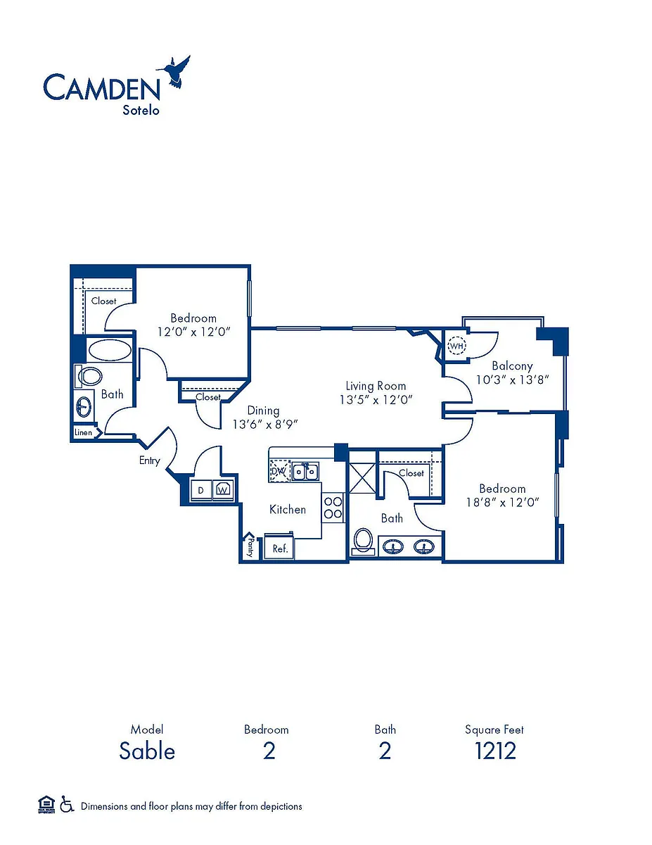 Floor plan Sable
