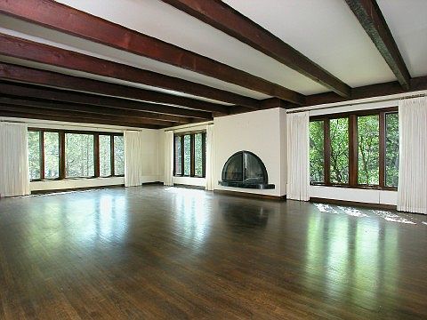 Living Room With Fireplace