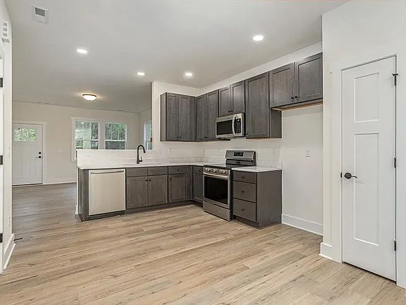 Interior photos not actual house but similar.