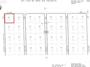 0 Del Rosa Rd LOT 616, Pinon Hills, CA 92372