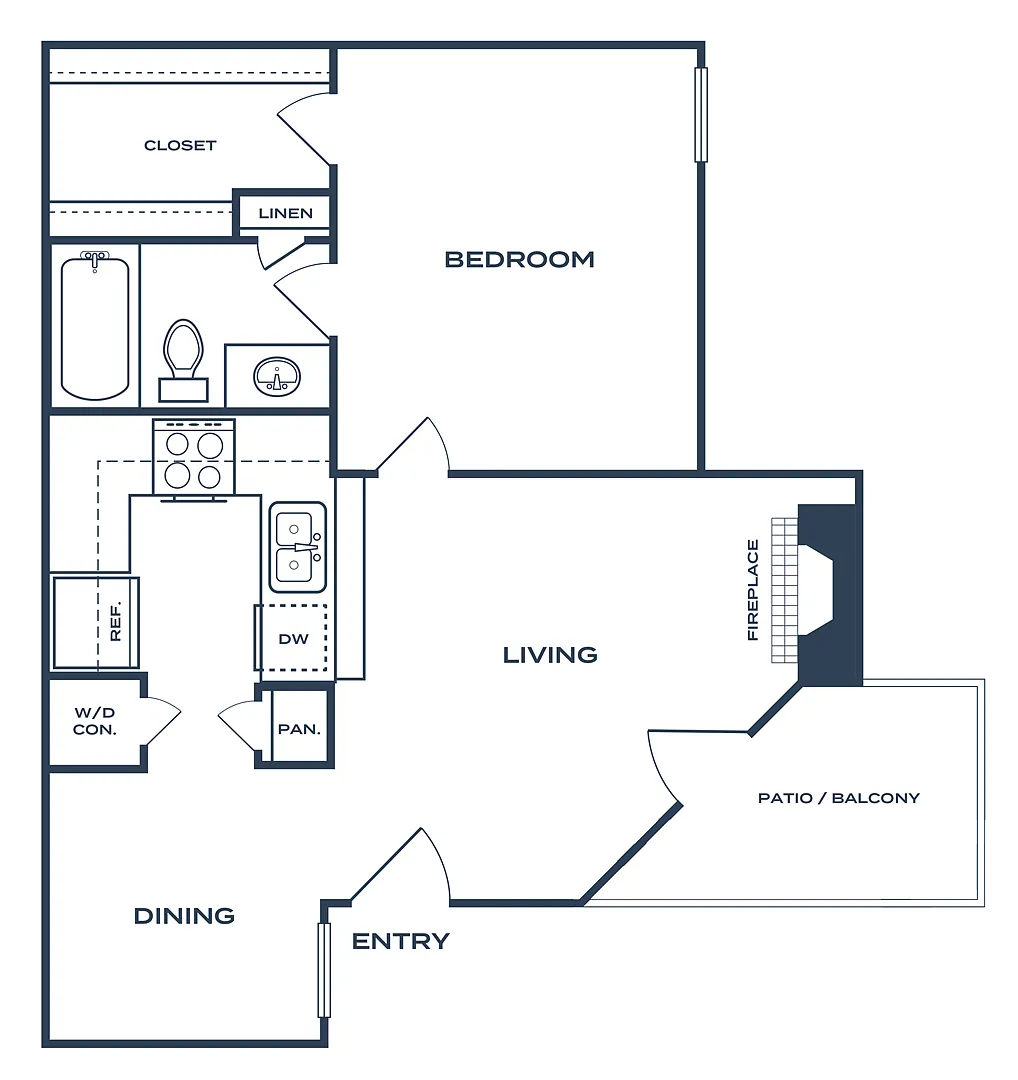 Floor plan A1 Renovated