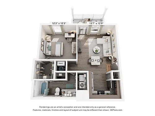 Floor plan Levee