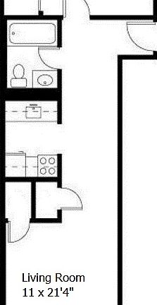 2nd image of 317 W 54th St APT 1F