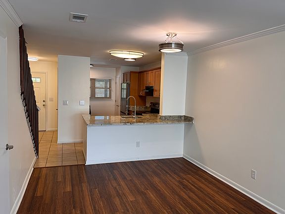 dining area looking at kitchen bar