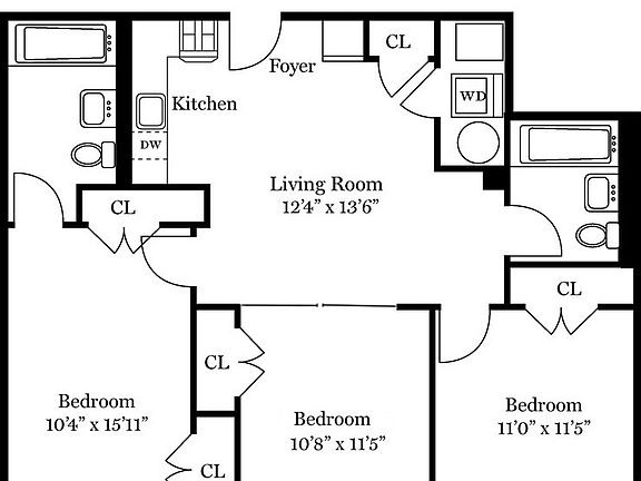2nd image of 687 Driggs Ave APT 2D