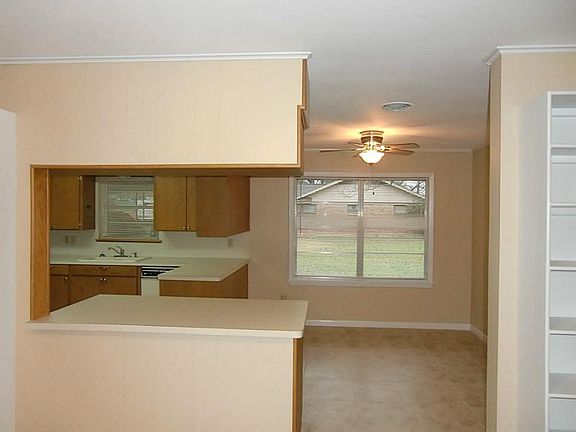 View of breakfast area from family room.