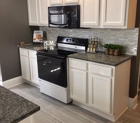 New cabinets and granite