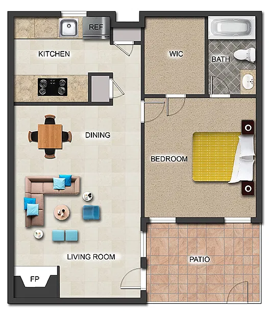 Floor plan A2