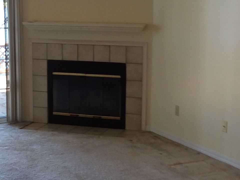 Fireplace in living room