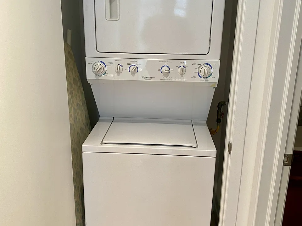 Washer and dryer