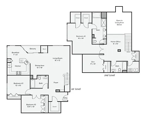 Floor plan C2LP