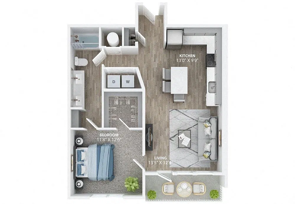 Floor plan Oasis A4